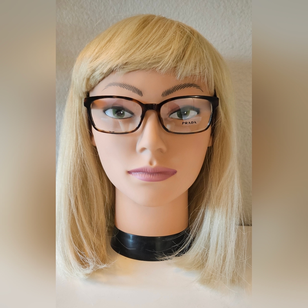 Prada Brown Tortoise Rx Eyeglasses With COA